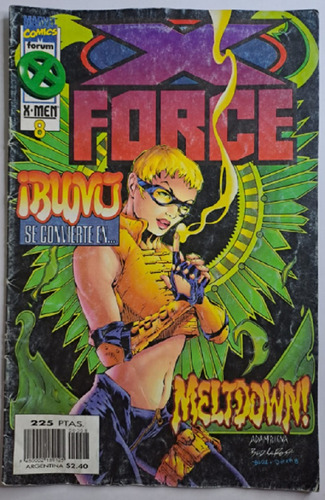 X Force Marvel Comic X-men Nª 8 Año 1996