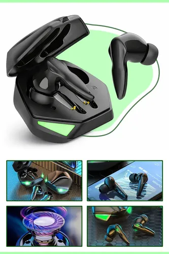 Fone de Ouvido Bluetooth Tws Academia Caminhada Gamer Música Preto Casenn — R$ 36,97 em Mercado Livre, 53% OFF