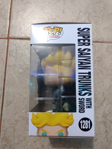 Funko Pop Super Saiyan Trunks 1281 Glow/special Dragon Ballz (Usado)