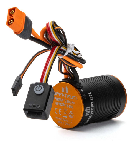 Motor/esc 2 En 1 Sin Escobillas Crawler 2300kv Spektrum Firm