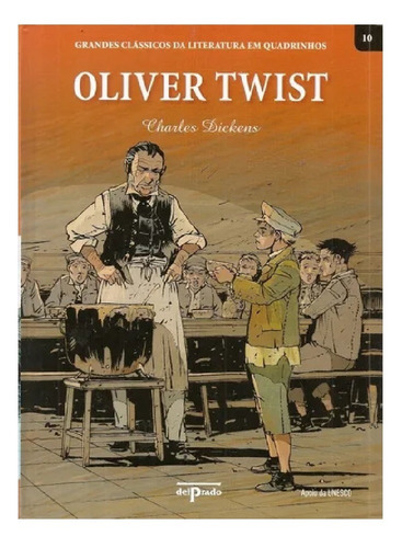 Livro Oliver Twist Grandes Clássicos Da Literatura Em Quadr