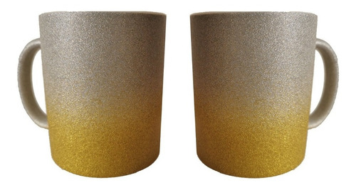 Imagen 4 de 10 de Taza Sunrise Diamante T L P 11oz Para Sublimación 2 Tonos