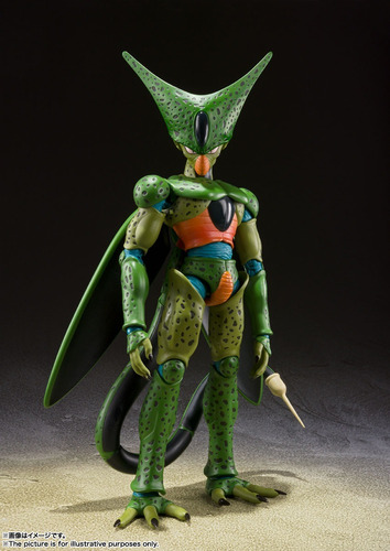 Cell First Form Figuarts Bandai Dragon Ball (Usado)