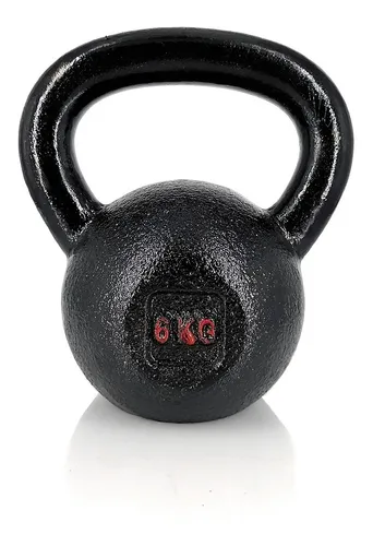 ▶️ KETTLEBELL PESA RUSA PREMIUM DE GOMA Y ACERO SET 40KG