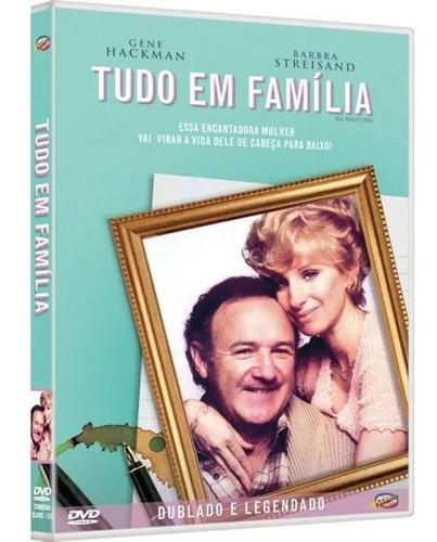 Tudo Em Família - Dvd - Gene Hackman - Barbra Streisand