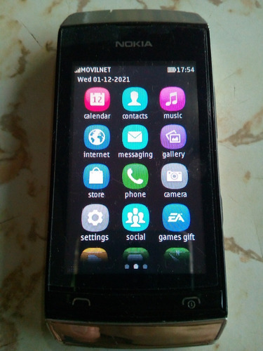 Celular Nokia Asha 306 Para Movilnet 4g (sólo Llamadas)