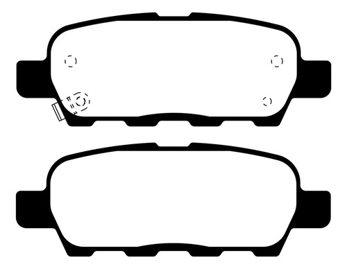 Pastillas De Freno Para Nissan Murano Ii 3.5 V6 4wd 07/13 Li