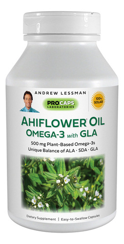 Andrew Lessman Ahiflower Omega-3-60 Softgels: Fuente De Orig