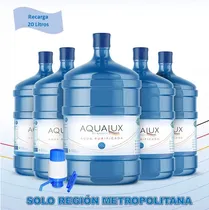 Comprar Agua Purificada 5 Recargas 20litros + Dispensador Manual