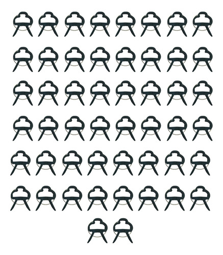 50 Piezas Clips Para Clips De Jardín Clips De Agarre L