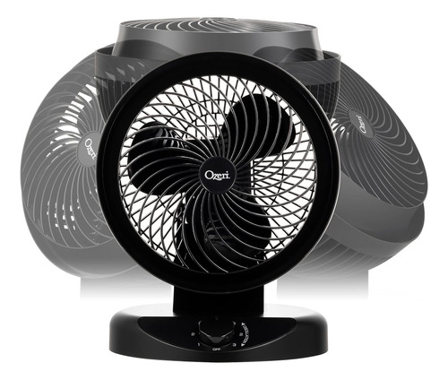 Ventilador De Mesa Oscilante 360 10 Tecnología Orbital