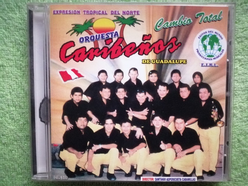 Eam Cd Orquesta Caribeños De Guadalupe Cambio Total Cumbia