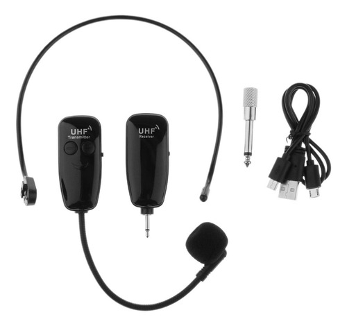 Audífonos De Micrófono Inalámbrico Uhf Audífonos De