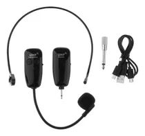 Comprar Audífonos De Micrófono Inalámbrico Uhf Audífonos De