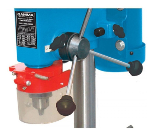 Imagen 2 de 7 de Taladro De Banco 16 Mm Gamma Perforadora Industrial Gtia 2a