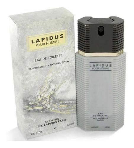 Perfume Lapidus Pour Homme 100 Ml - Original - Selo Adipec