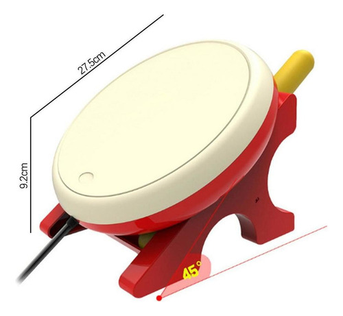 Mini Instrumento Taiko Drumstick Para Switch Video Game Game