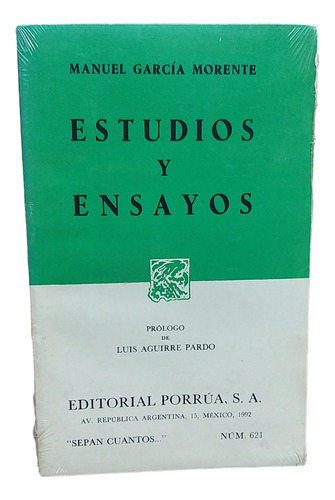 Estudios Y Ensayos (nuevo Y Original)