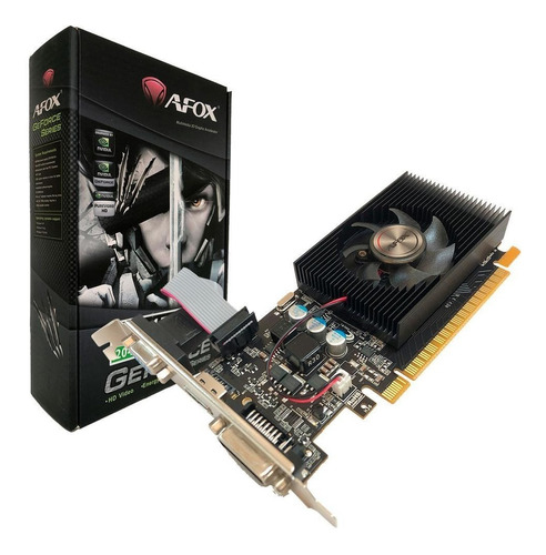 Placa De Vídeo Afox Nvidia Geforce Gt420 2gb Ddr3 Hdmi 128bi