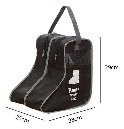 G Bolsa De Almacenamiento Portátil Para 28cmx25cmx29cm Negro