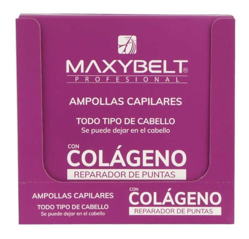 Ampolletas Maxybelt Colageno - Ml A $391