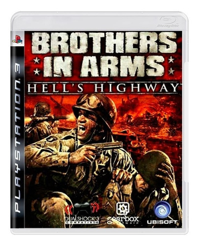 Jogo Midia Fisica Brothers In Arms Hells Highway Para Ps3