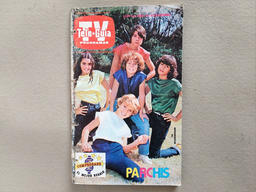 Teleguia Antiguo Del Grupo Parchis De 1982