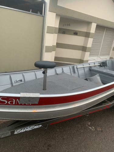 Com Carretinha E Motor Yamaha 25hp