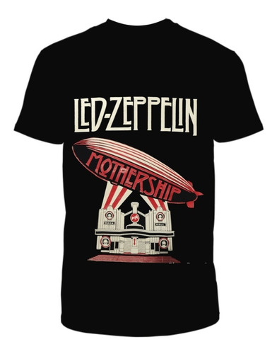 Camiseta Hombre Led Zeppelin Rock Roll