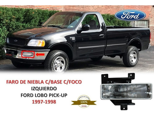 Faro De Niebla Ford Lobo Pick-up 1997-1998 Izquierdo
