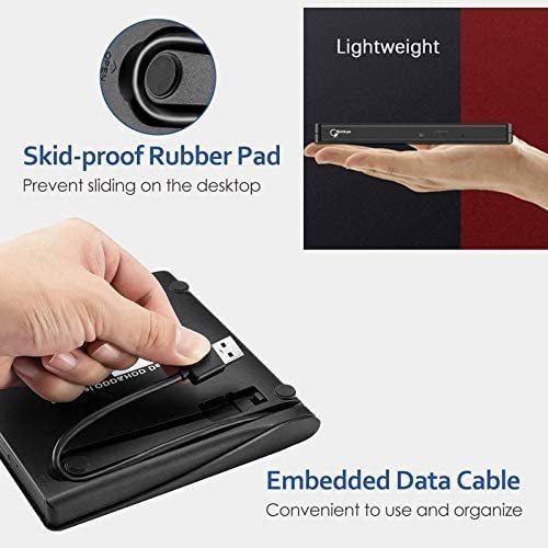 Imagen 5 de 6 de Unidad Dvd Externa, Usb 3.0 Portátil Gotega Negro