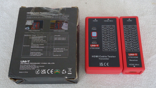 Uni-t Mod. Ut681 Hdmi Probador De Cable