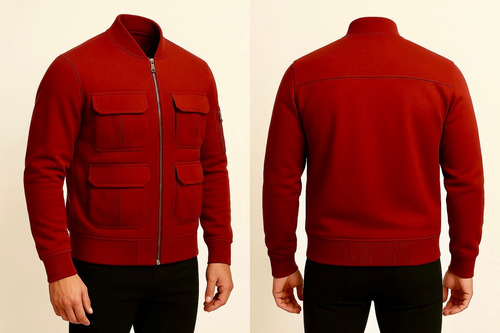 Chaqueta Bomber Gaba Para Hombre Zionix Ind - Estilo Moderno