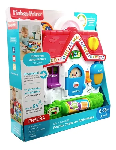 Fisher price perrito online casita de actividades