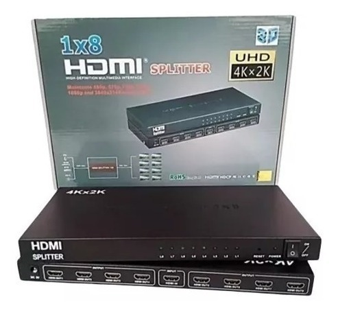 Splitter Hdmi 1x8 Puertos 4k*2k