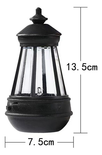 Farol Solar Colgante Con Luz Led Para Patio, Jardín, Decorac