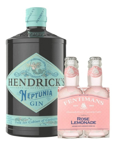 Nuevo Gin Hendricks Neptunia Cítrico + 4 Tónicas Premium