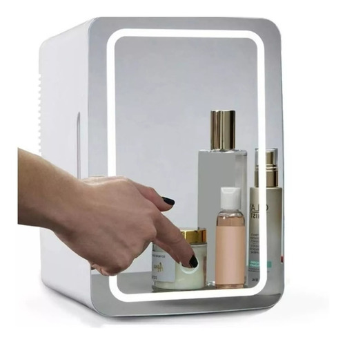 Mini Refrigerador Especial Skincare 8 Litros Frio Y Calor