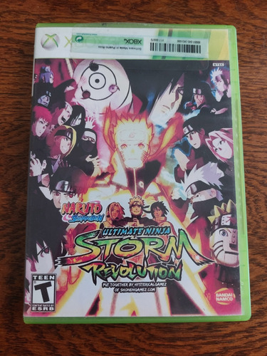 Naruto Ultimate Ninja Storm Revolution Orig Físico Xbox 360