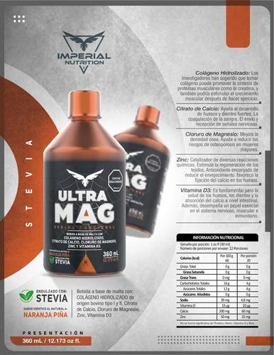Ultra Mag Pack X6 - Imperial Nutrition X - mL a $25