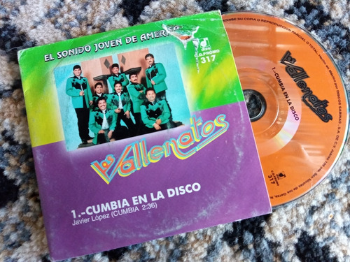 Los Vallenatos Cd Cumbia En La Disco 