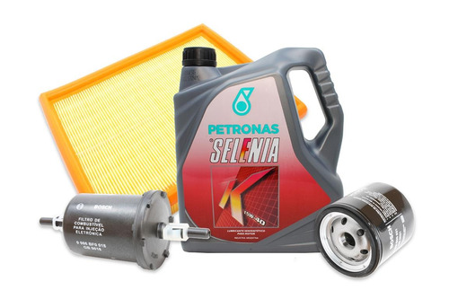 Kit Filtros + Aceite Selenia K 15w40 Fiat Siena 1.8