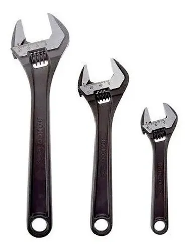 Juego 3 Llaves Ajustable 4'' + 6'' + 8 '' Bahco-insei
