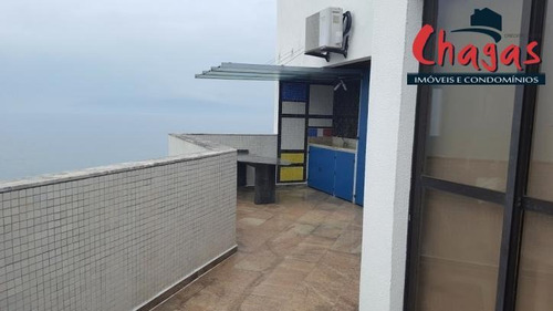 Imagem 9 de 15 de Cobertura Pé Na Areia Em Caraguatatuba - Frente Mar - 1276