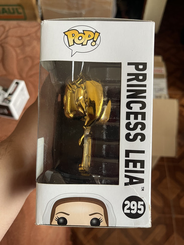 Funko Pop! Princess Leia #295 Galactic Convention Star Wars (Usado)