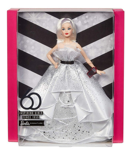 Barbie De Gala Exclusiva 60 Aniversario Original Mattel -20%
