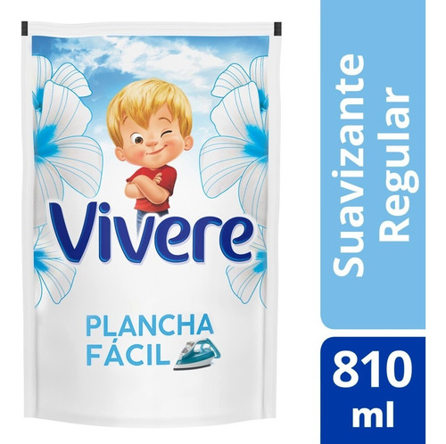 Suavizante Para Ropa Vivere Regular Plancha Facil X 810 Ml