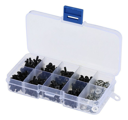 ~ Caja Surtida De Tornillos Roscados Que Incluye Cabeza