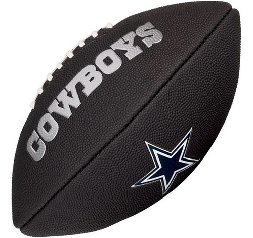 Bola De Futebol Americano Wilson Nfl Dallas Cowboys Black