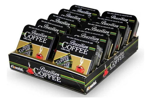 Bala Café Brazilian Coffee Lata 10 Unidades X40g - Florestal